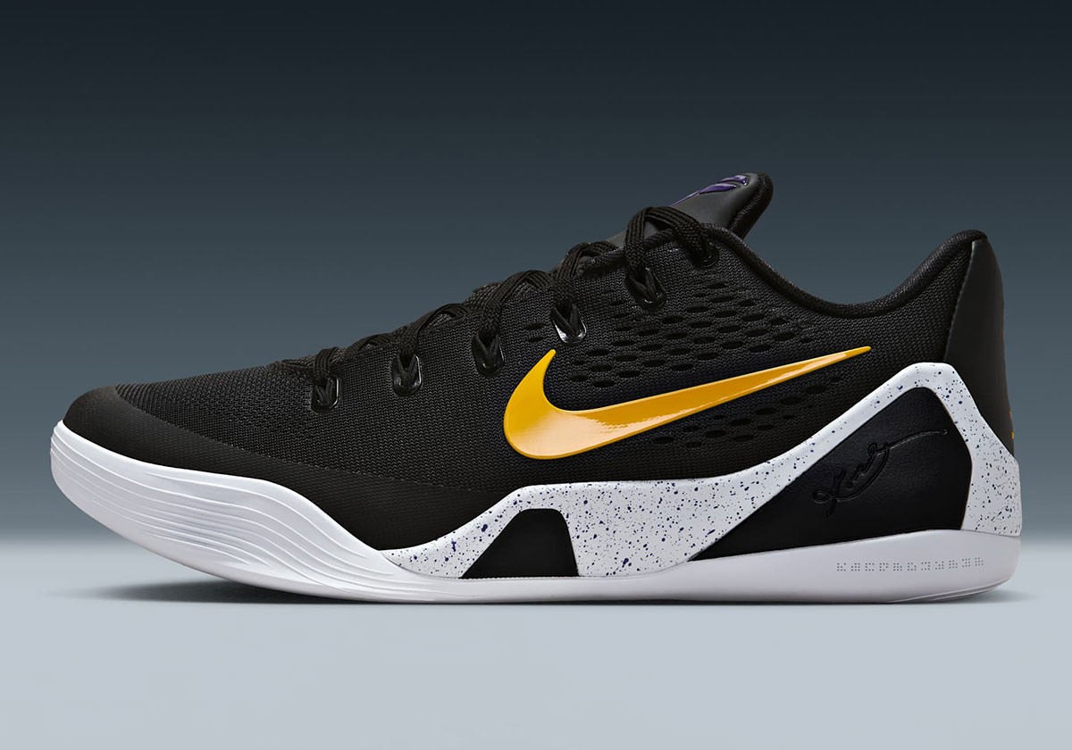 Nike Kobe 9 Elite EM Low Protro TB Black University Gold IH1401-002 sz 7 Men's
