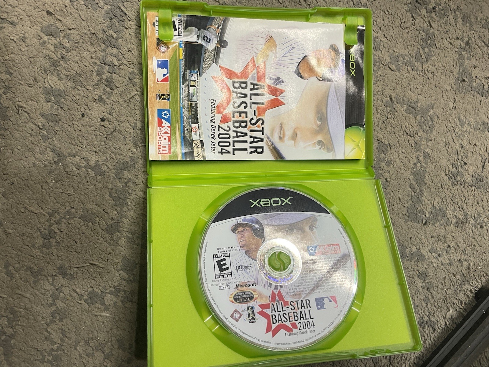All-Star Baseball 2004 (Microsoft Xbox, 2003) Complete Xbox Original Games