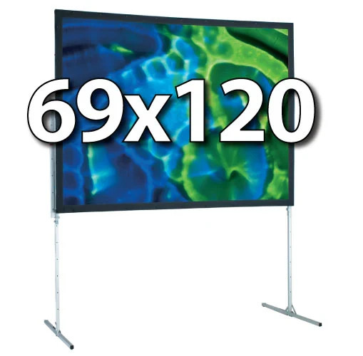 Draper Cinefold Video Projection Movie Screen 69*120