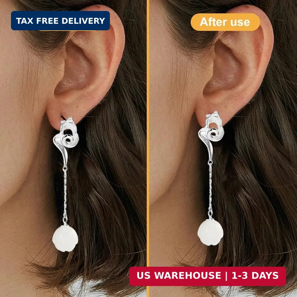 Earring Backs for Droopy Ears, Adjustable & Secure Earring Backs Lifters for Hea