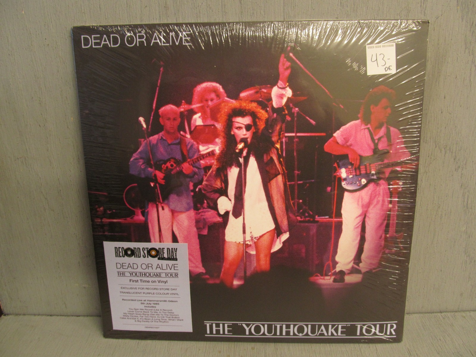 DEAD OR ALIVE The Youthquake Tour RSD 2026 2xLP sealed PURPLE VINYL Record NEW