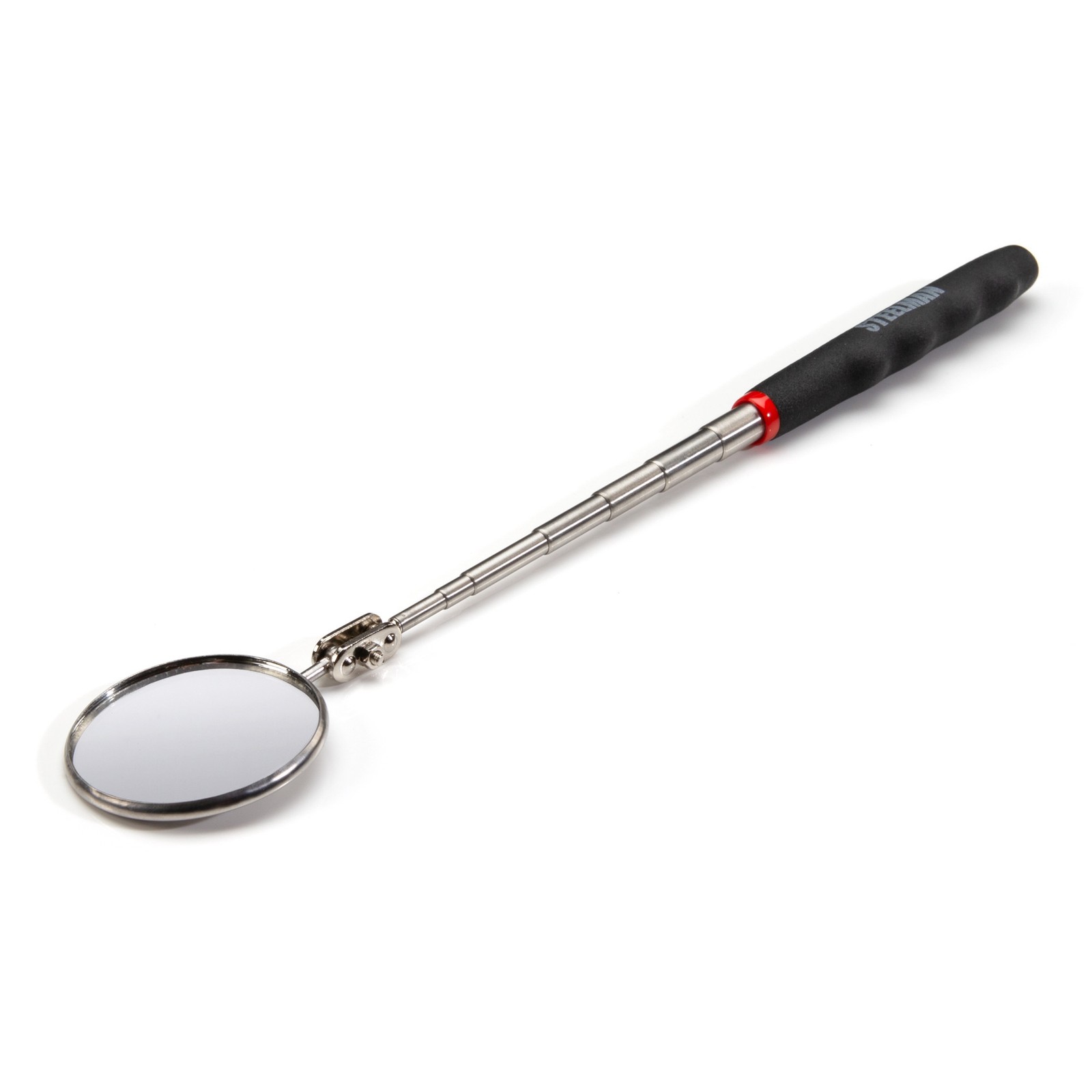 Steelman 36 in. Telescoping 2.25 in. Round Inspection Mirror 41819