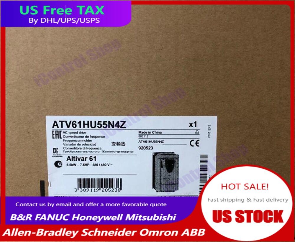 1 PCS NEW SCHNEIDER ATV61HD55N4Z Inverter