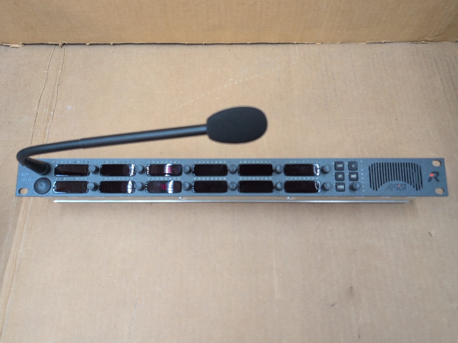 RIEDEL ARTIST RCP1012E INTERCOM PANEL WITH MICROPHONE