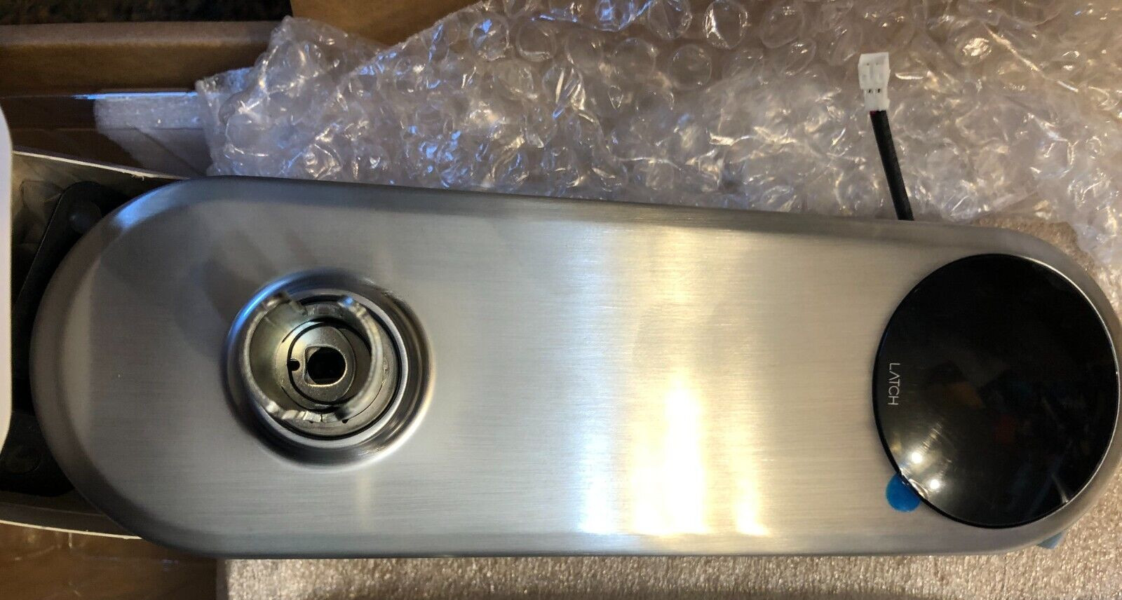 Townsteel e-Genius Powered by Latch Stainless Entry Lock MISSING KEYWAY "READ"