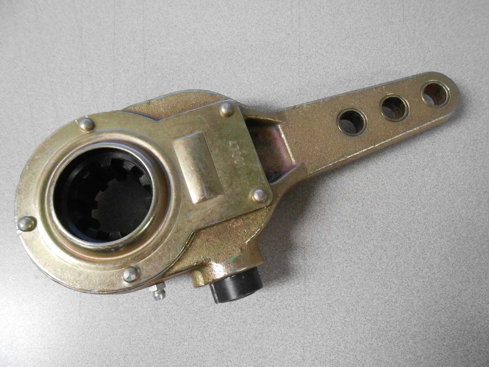 NOS Manual Brake Slack Adjuster Straight Arm 10 Spline 1.5" Spline Dia 47001