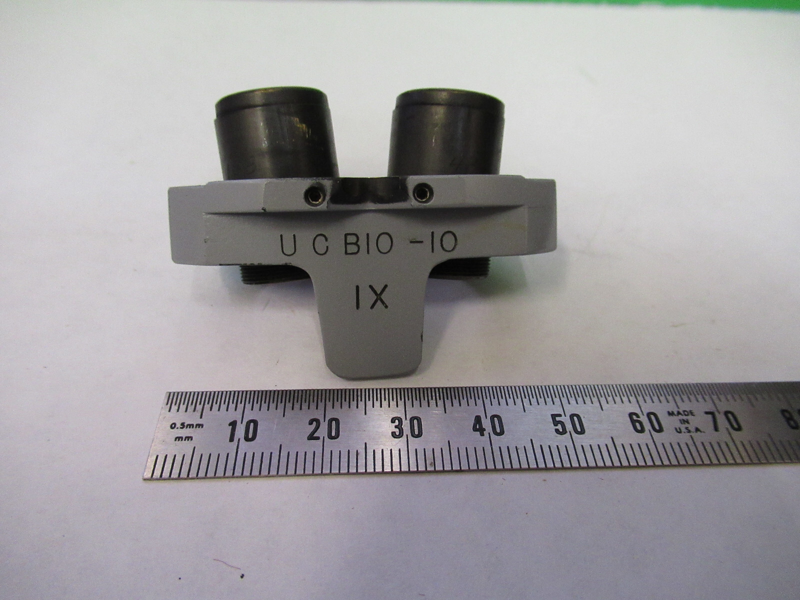 AO AMERICAN OPTICS STEREO OBJECTIVE 1X MICROSCOPE PART AS PICTURED X4-A-04