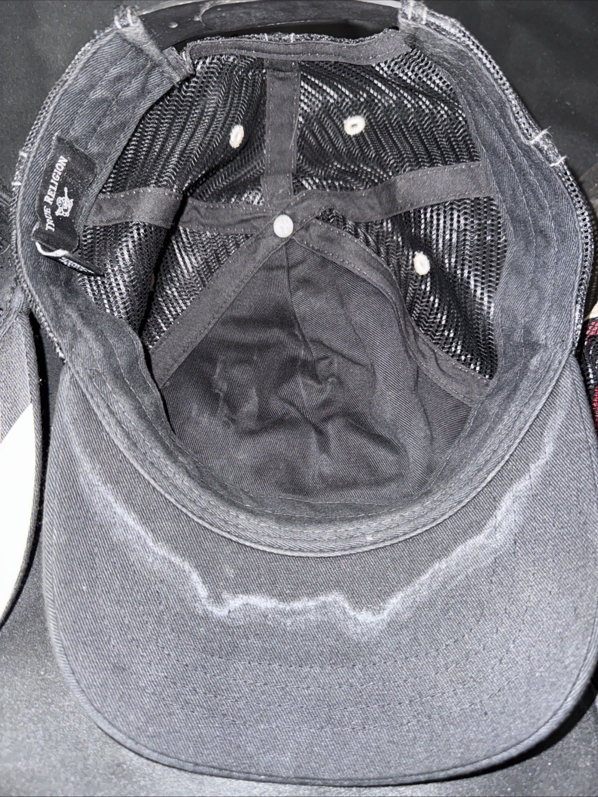 True Religion VINTAGE Bundle Lot Of 3 Caps Hats Trucker Hats