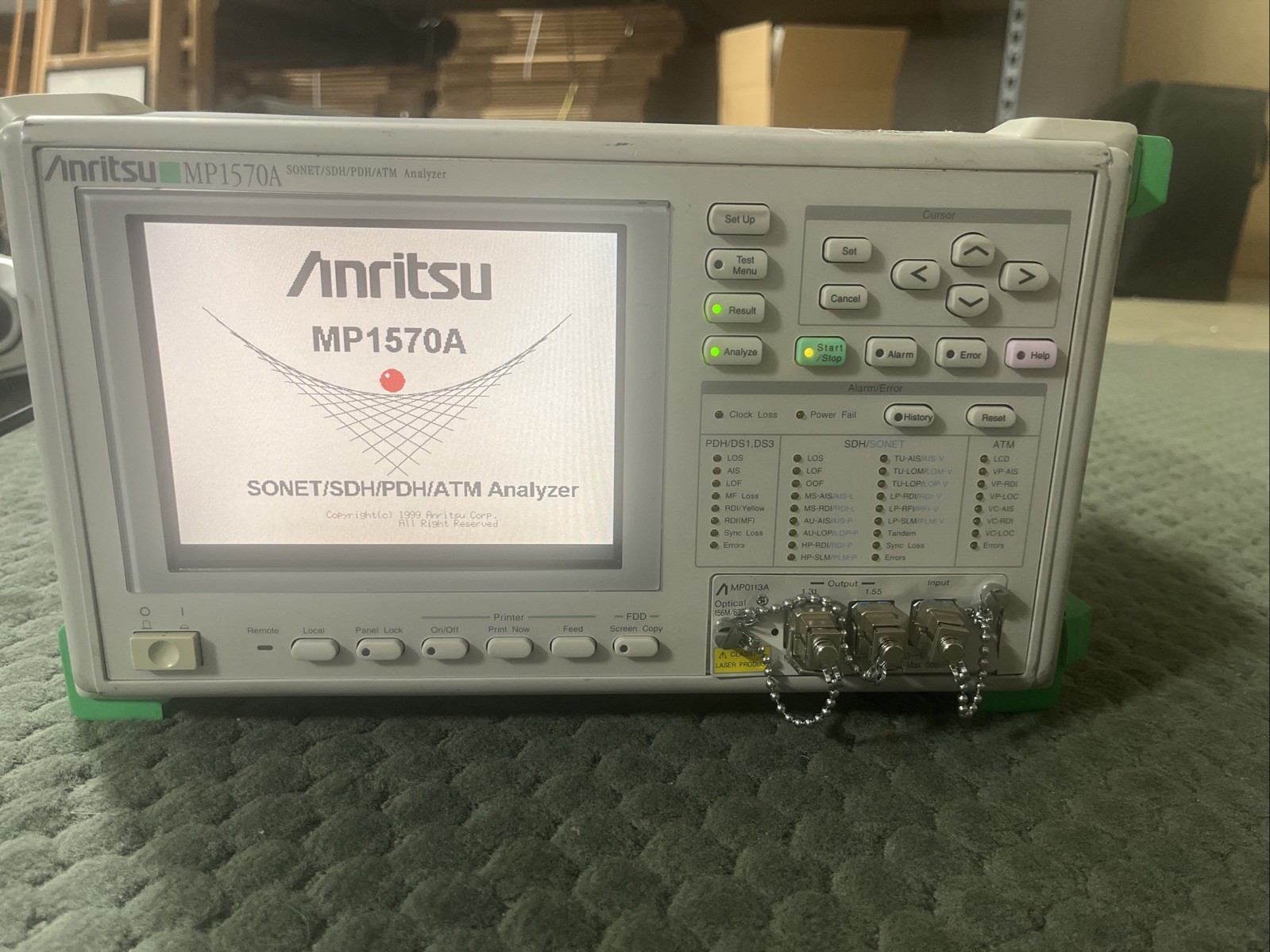 Anritsu MP1570A Some SDH PDH ATM Analyzer