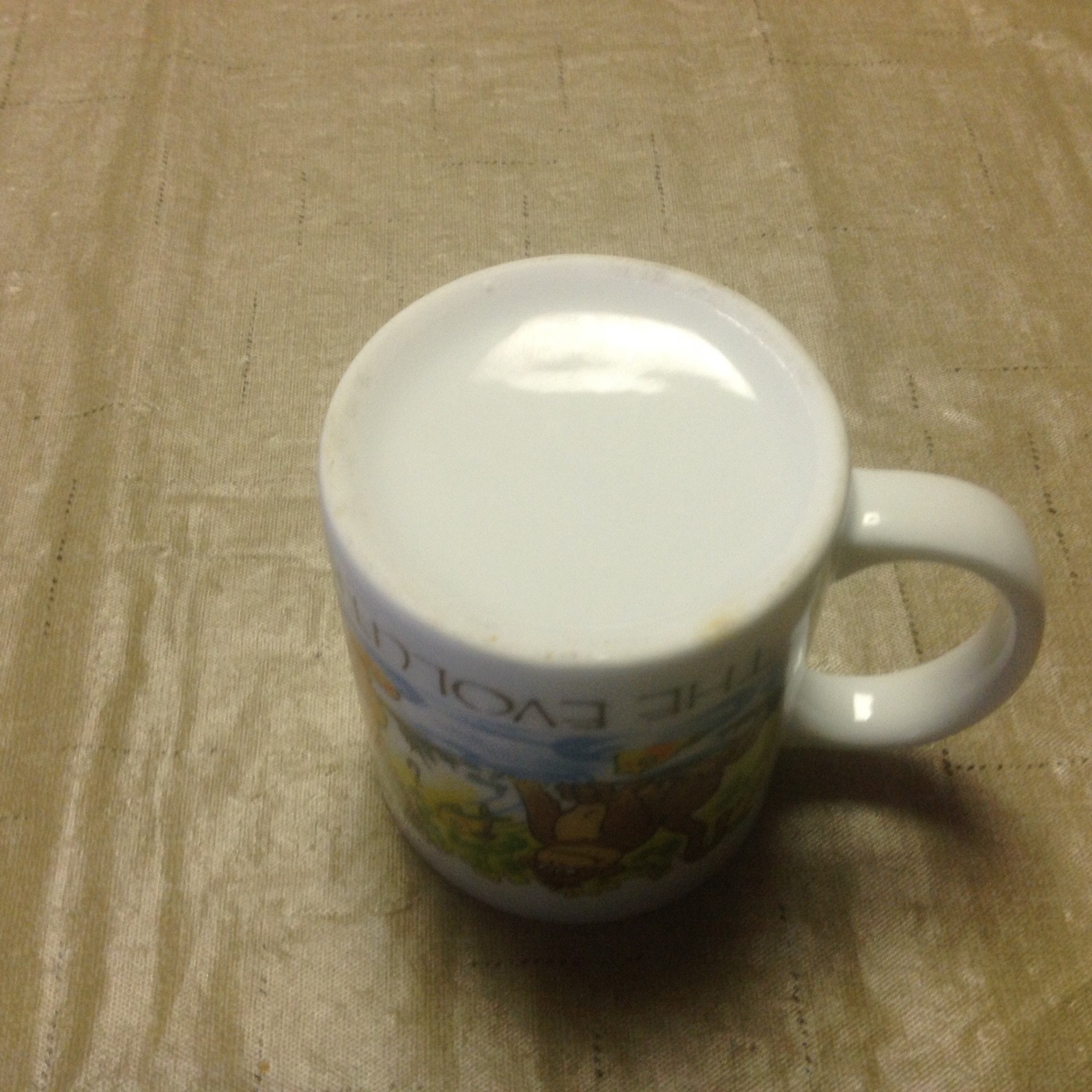 The Evolution Of Fishing Coffee Mug