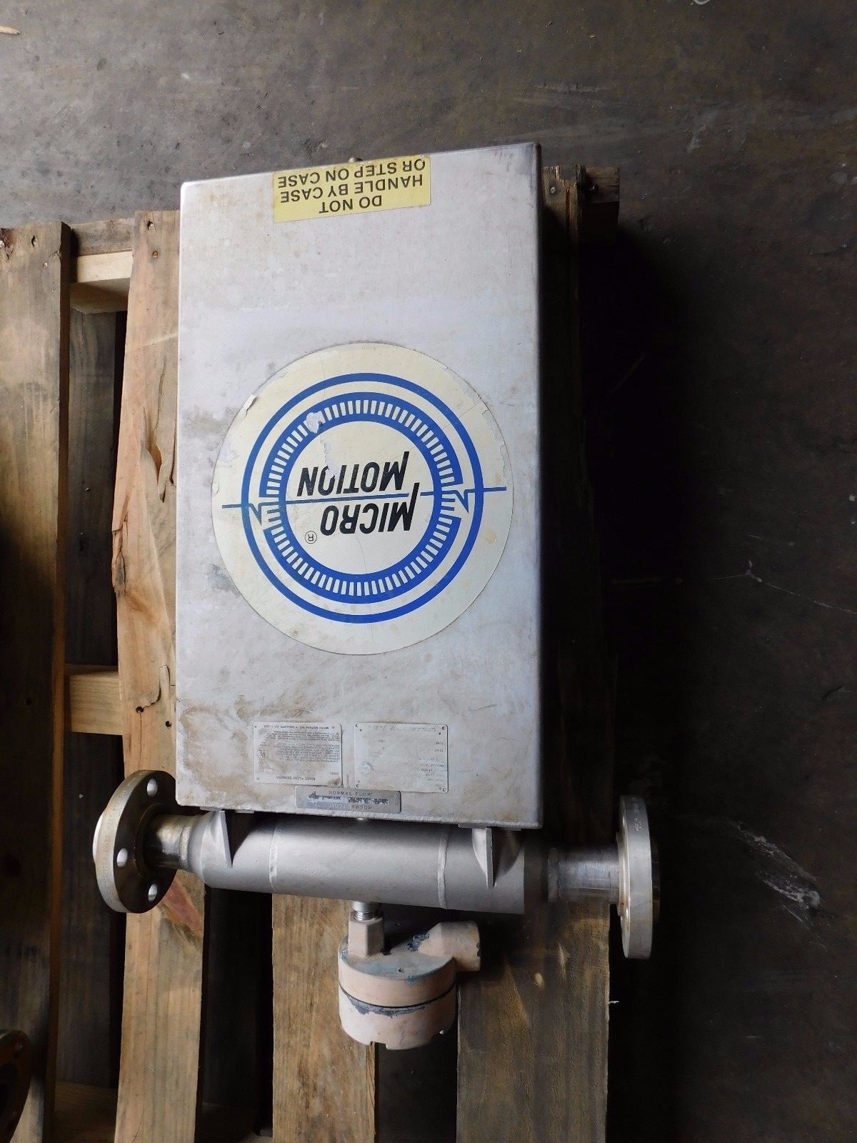 Micro Motion DS150H147SU Mass Flow Sensor 316 Stainless Steel SS 1 1/2" 150#