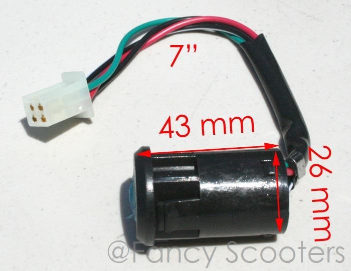 Vitacci Sportrax 125cc, ATV Key Ignition Switch