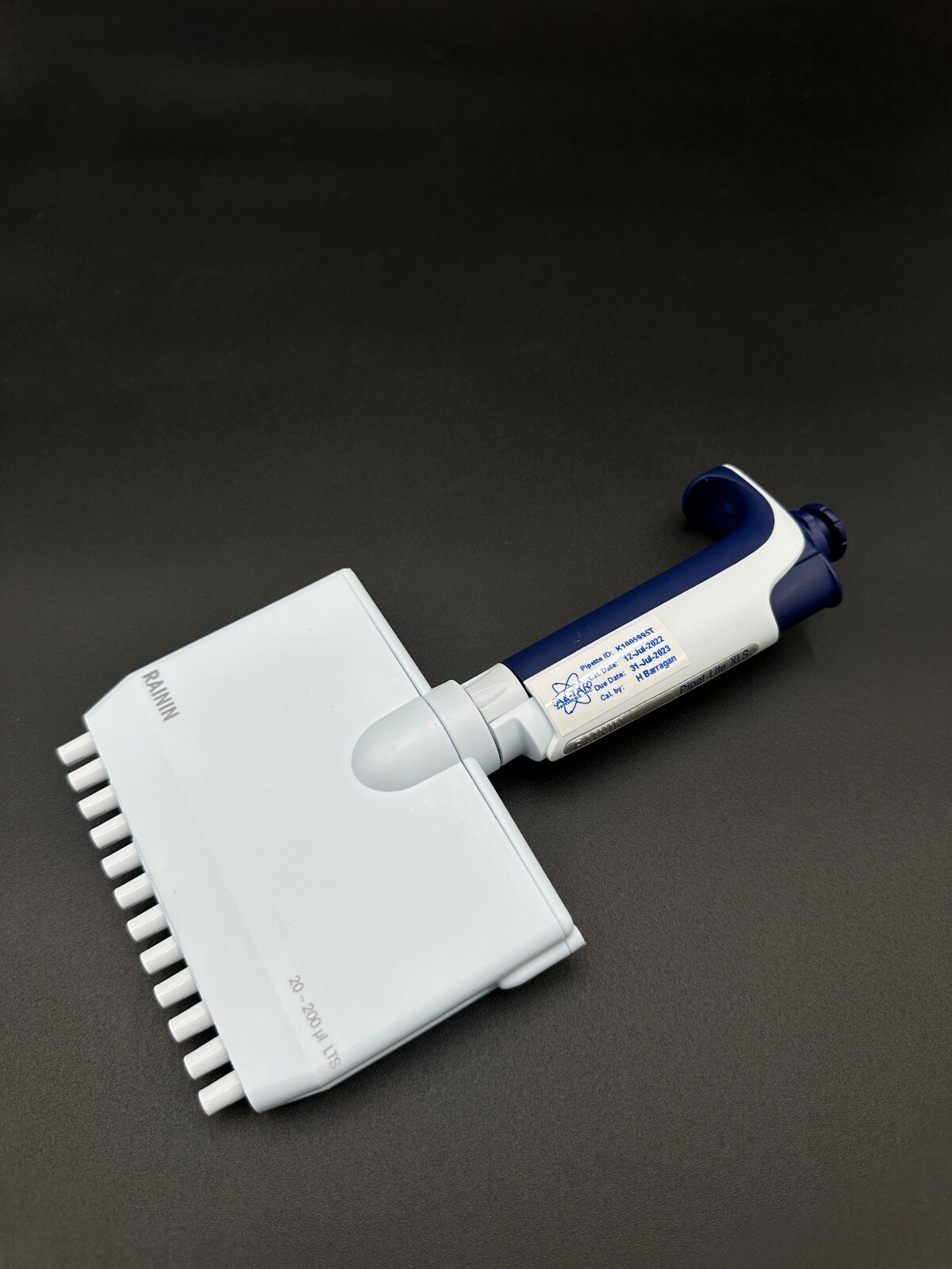 Rainin Pipet-Lite XLS L-200 | 20-200uL | LTS 12-Channel Pipette w/Warranty