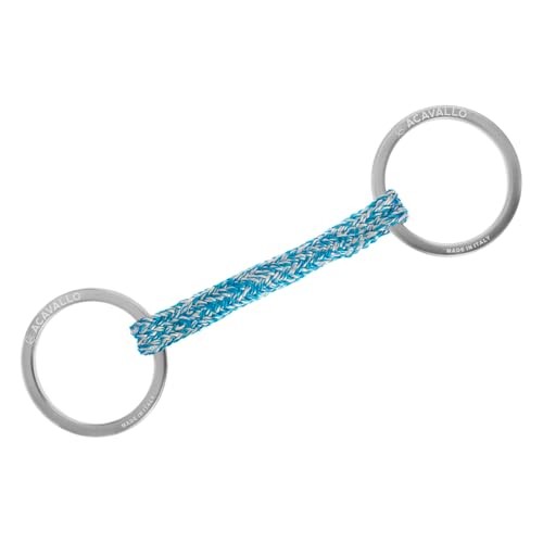 Acavallo Jumpe Alupro Snaffle Bit, 5.3-Inch, Aluminium