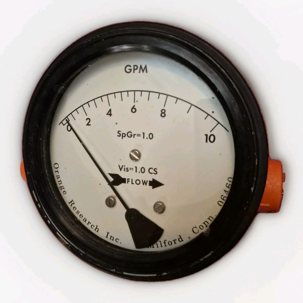 Orange Research 2321FG-1A 4.5B  Flow Meter 1/2 NPT 0-10 GPM Untested Industrial