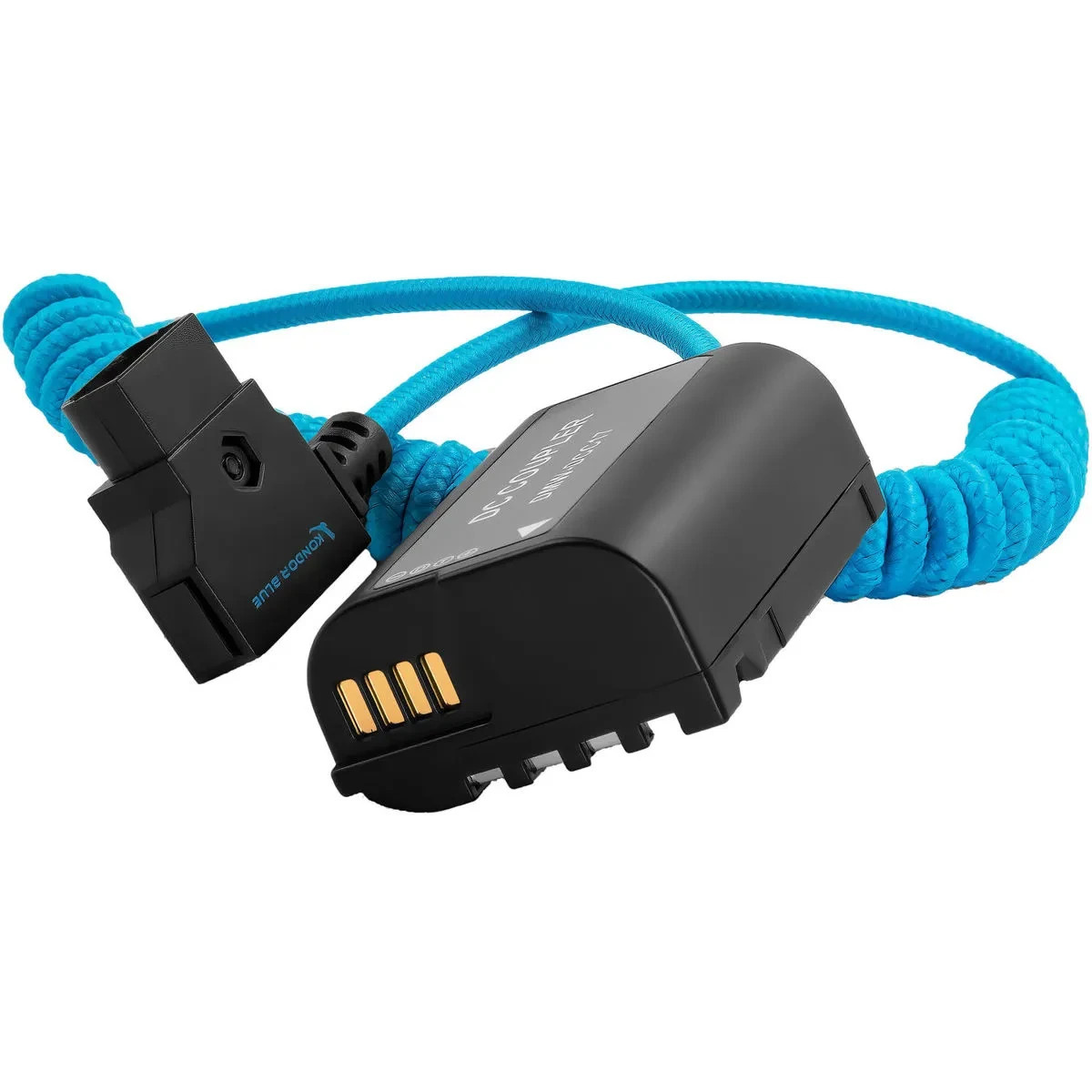 D-Tap to LUMIX S1RII GH7 S5IIX  DMW-BLK22 Dummy Battery Cable - 16" Length