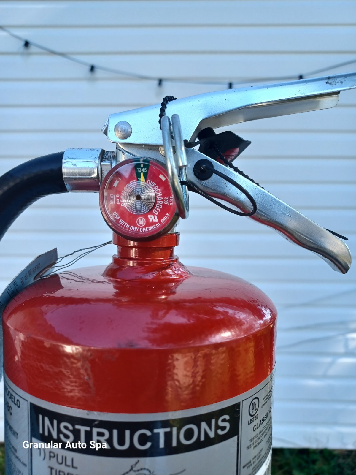Buckeye Model 10HI SA80 ABC 10 lb Fire Extinguisher, Full