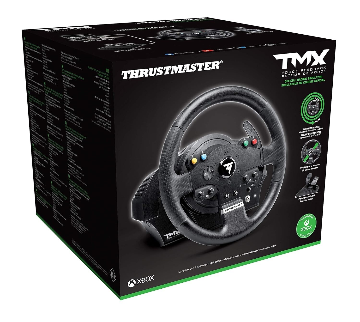 Thrustmaster TMX Force Feedback Racing Wheel (for Xbox One & PC)