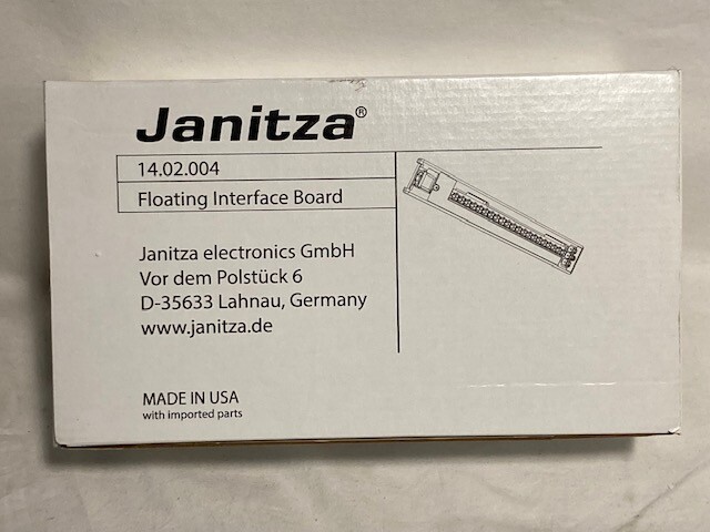 6-Pack Janitza Floating Interface Board 24 Channels CTS24FBV FAST FREE SHIPPING