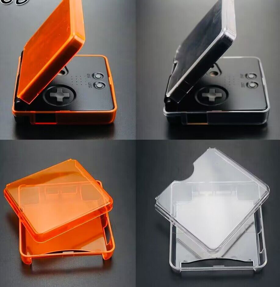 Hard Clear Plastic Case Cover Protector For Nintendo Game Boy Advance SP GBA SP