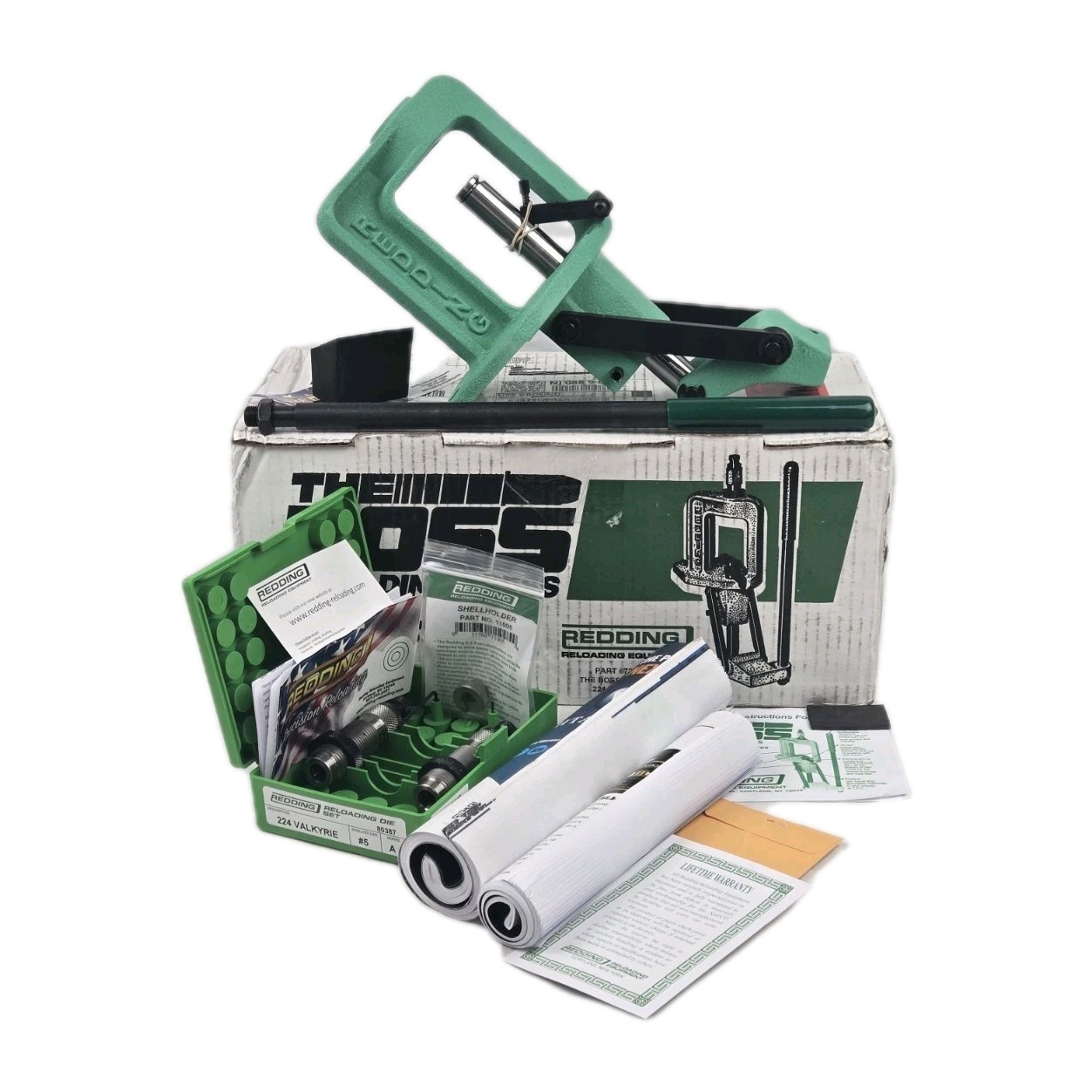Redding The Boss Reloading Press Part #72387 | 224 Valkyrie Brand New Free Ship