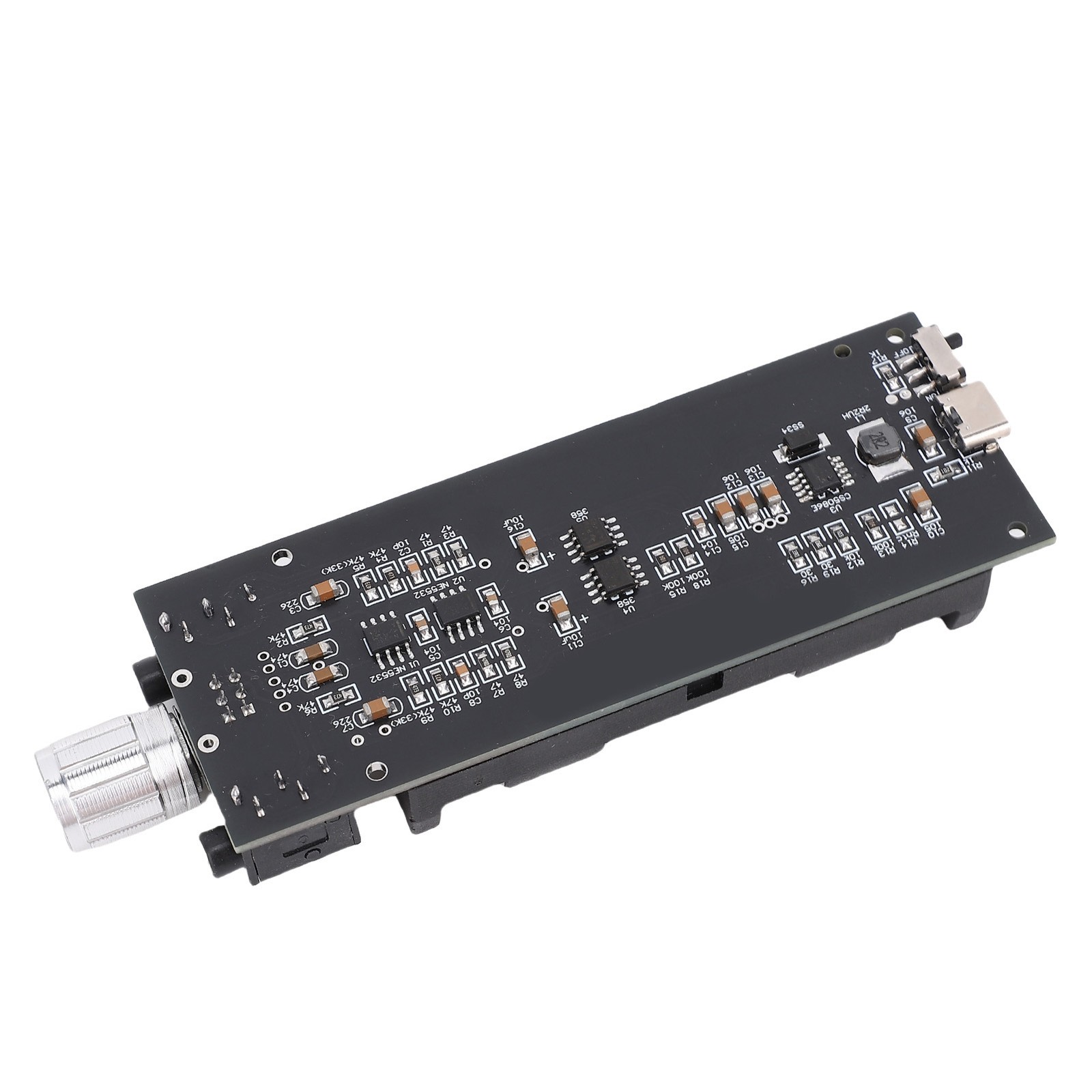 47HiFi NE5532 Headphone Amplifier Board PCB Rechargeable Earphone Amp Module 2A