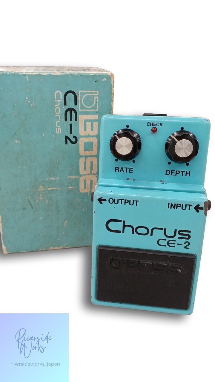 BOSS CE-2 Chorus Effects Pedal Vintage 1980s JP