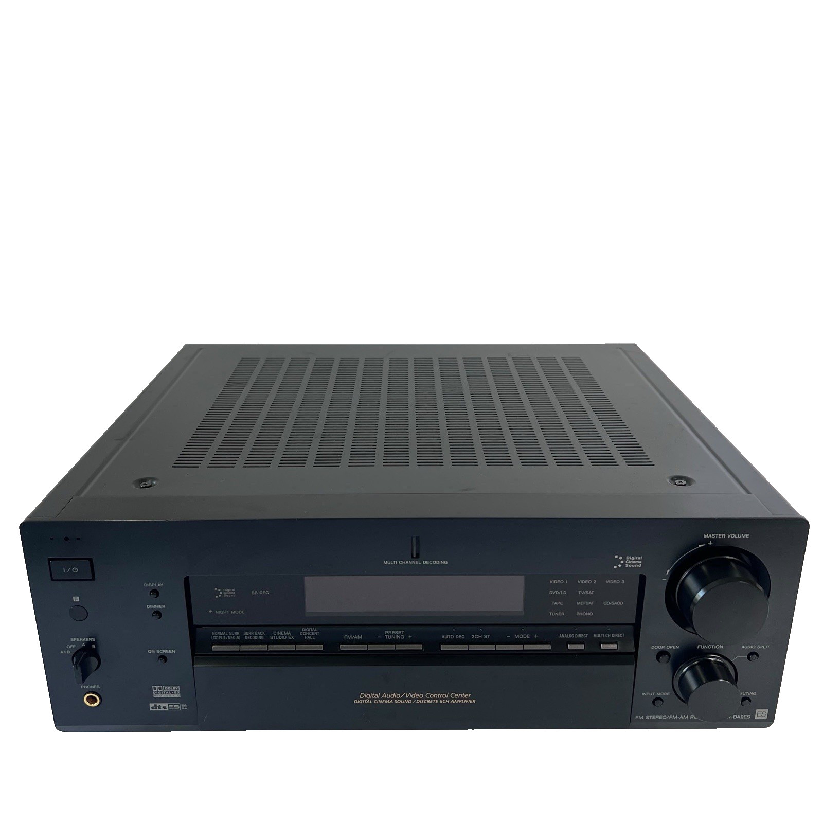 Sony STR-DA2ES 5.1 AV Home Theater Receiver Dolby Digital DTS TESTED VIDEO