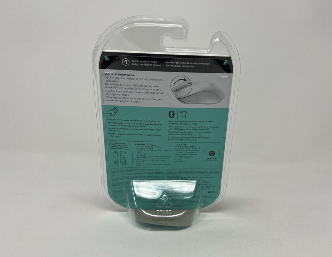 Logitech Advanced Wireless Mouse 2 Silent Touch Wireless Bluetooth 910-007080