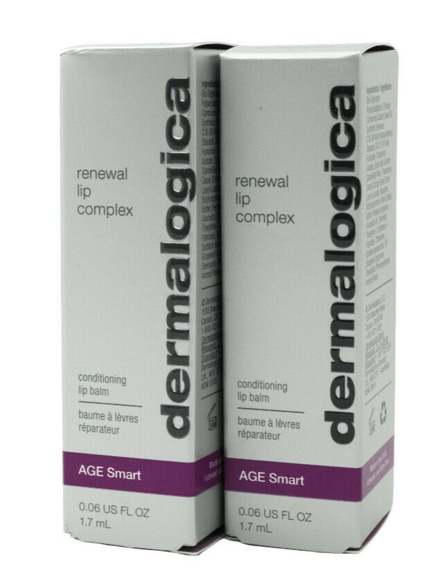 Dermalogica Renewal Lip Complex 0.06 fl.oz / 1.75 ml *New In Box* [ 2 Pack]