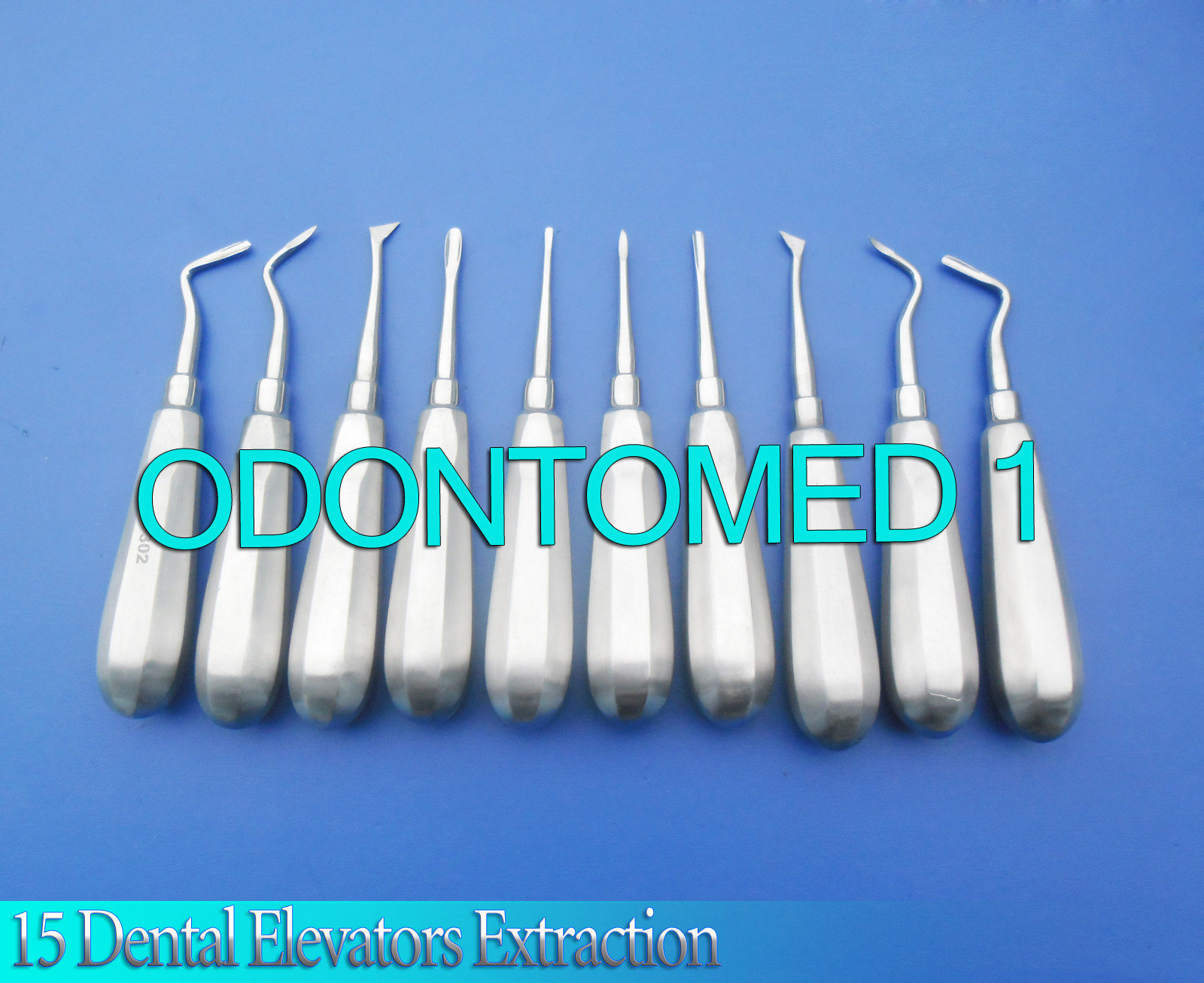 15 Dental Extraction Elevators Dental  Surgical Instruments Free Shipping