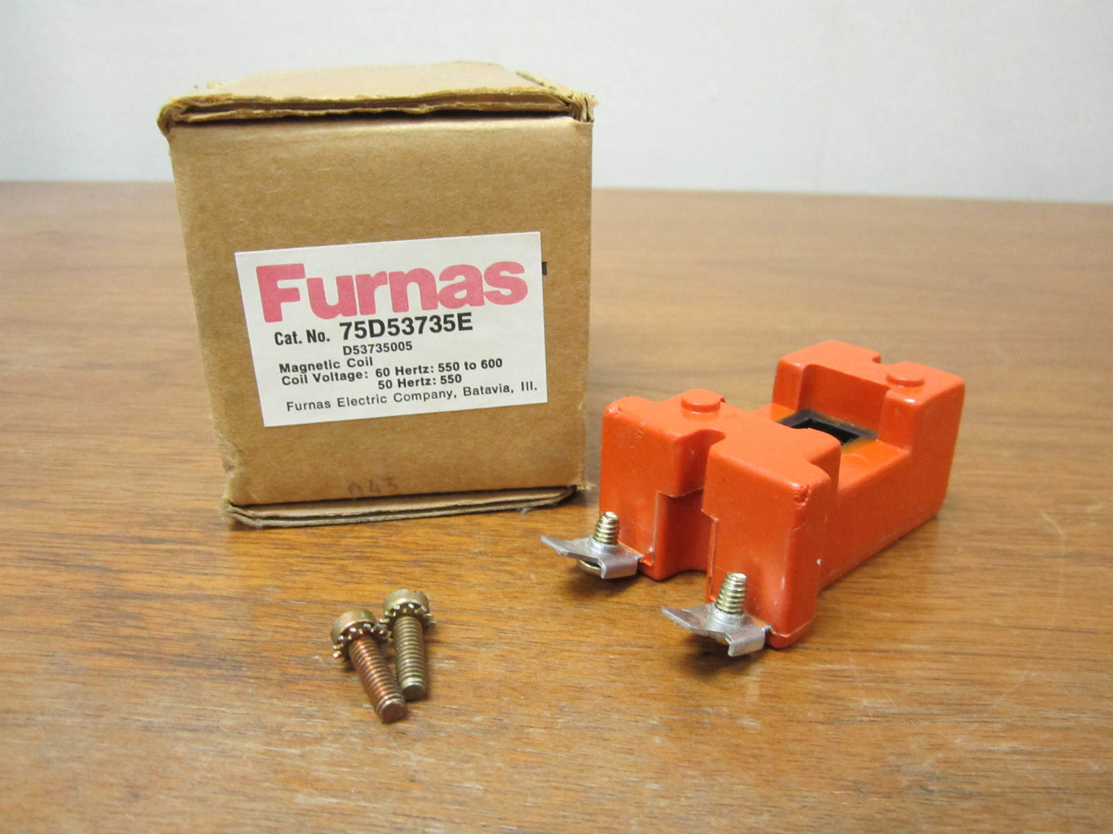 FURNAS MAGNETIC COIL 75D53735E NEW!!