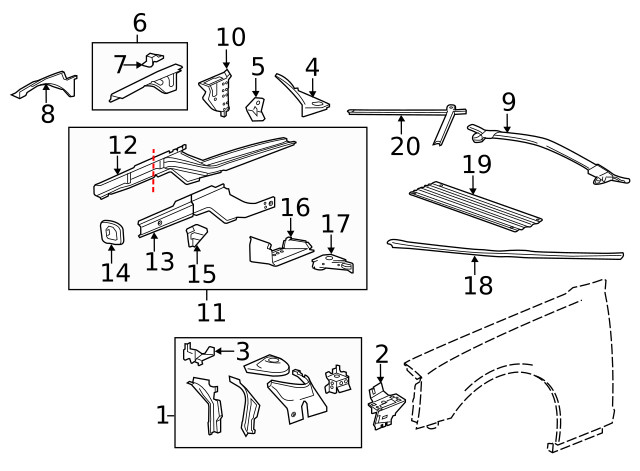 Genuine GM Outrigger 92234900