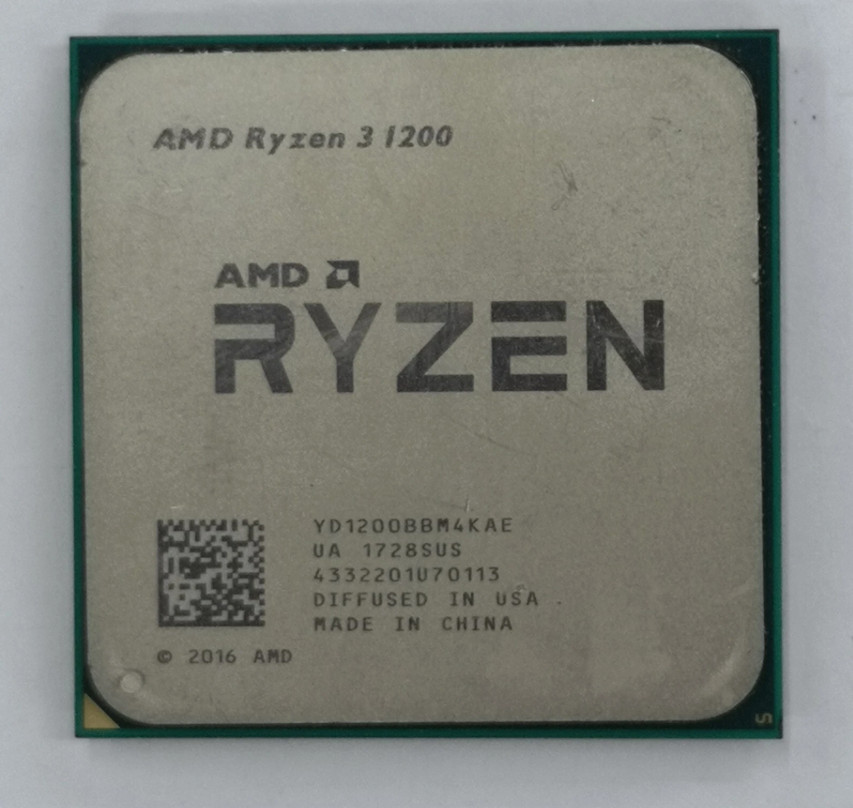 AMD Ryzen 3 1200 R3-1200 3.1GHz 4Core 3400MHz Socket AM4 CPU Processor