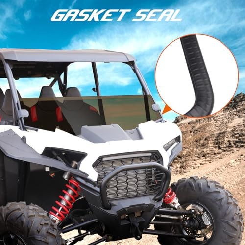 Half Windshield for RZR XP 1000/XP4 1000 2024,Tinted Front Half Windscreen