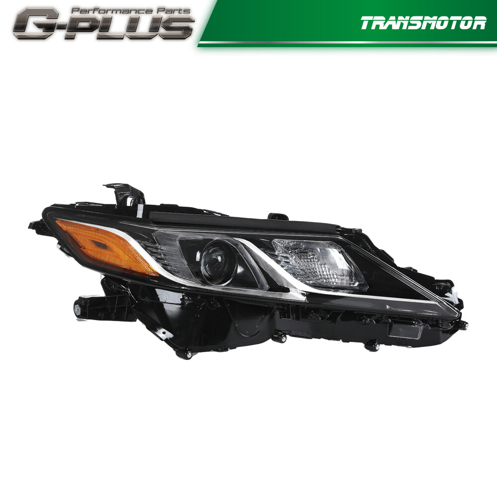 Headlight Right Fit For 2018 2019 2020 Toyota Camry SE Passenger Side Headlamp