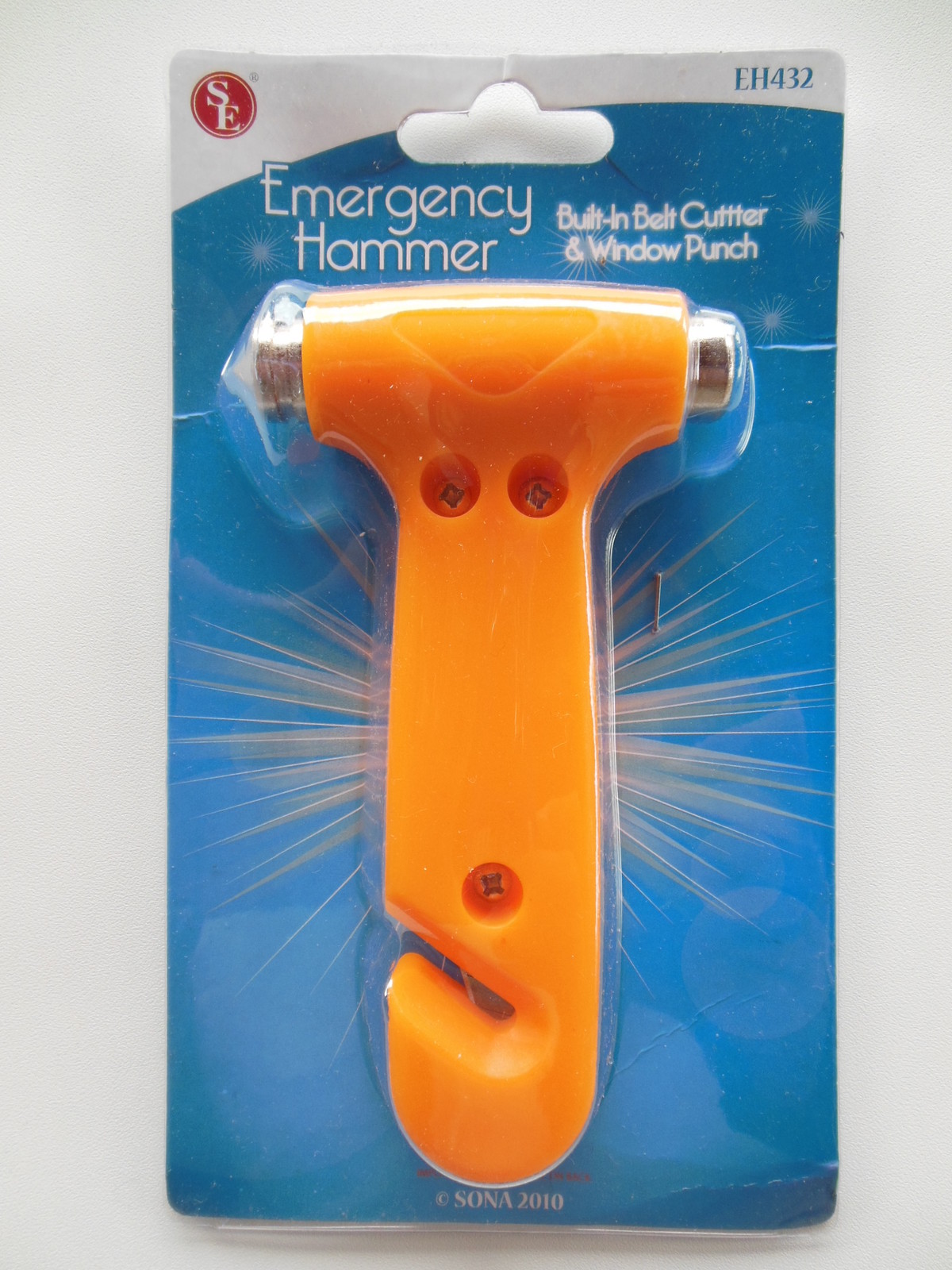 Lot/ 12 Emergency Hammer Seat Belt Cutter Window Punch 3 in 1 Disaster Survival