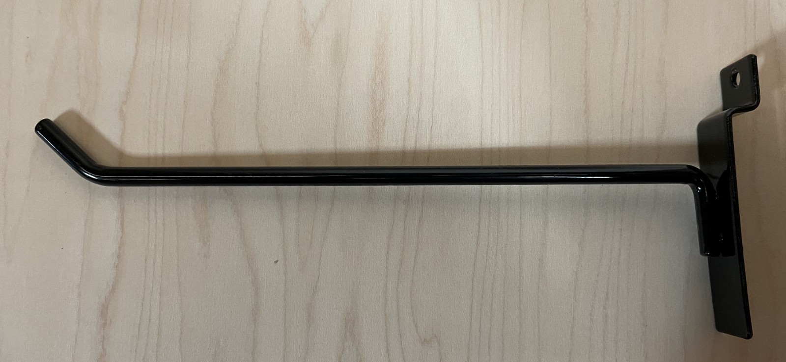 8" Black Slat Wall Hooks - New - 25 Pack - Free Ship!!!