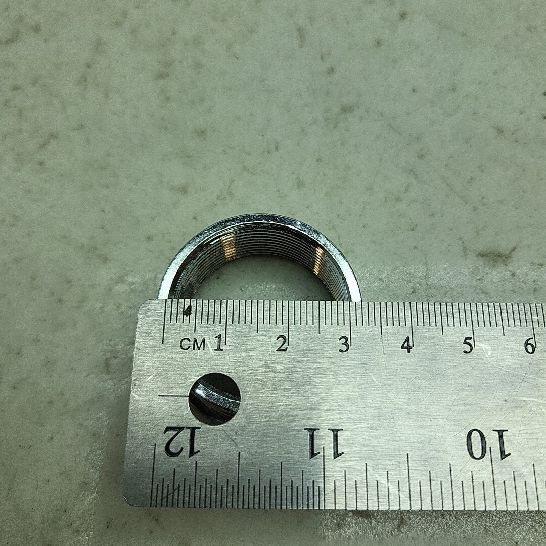 6 Pack Cutler Hammer 10250TK2 Retaining Nut Extended 30.5mm Push Button Nut