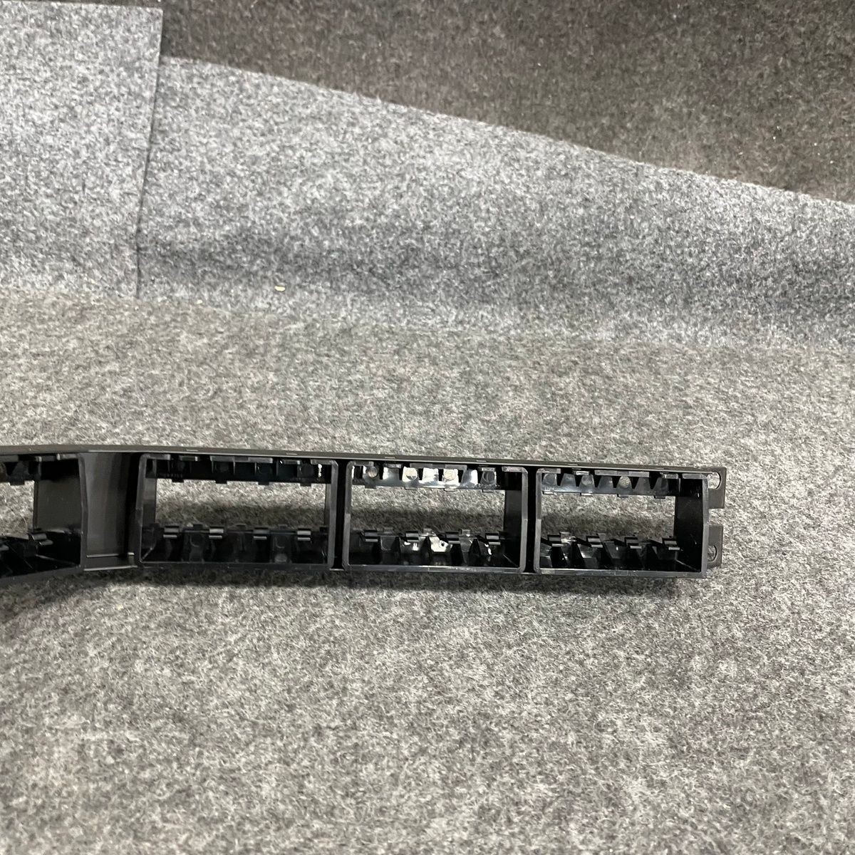 PANDUIT Pan-Net 24-Port Flat Angled Flush-Mount Patch Panel Cover CPPA24FMWBLY