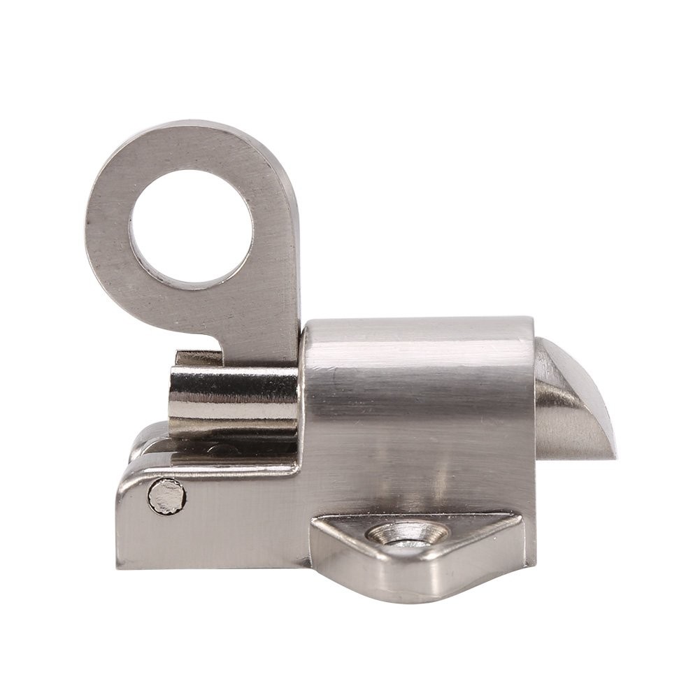 Spring Loaded Latch Automatic Bolt Self Closing Pull Security Door Lock for Gate