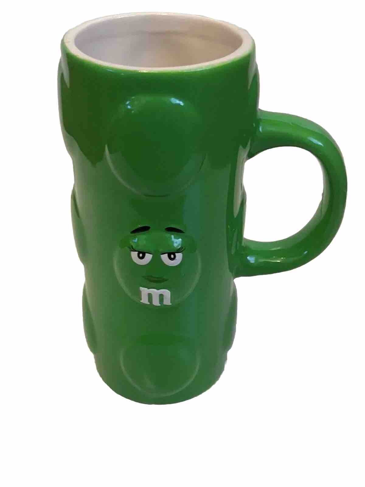 M&Ms 12 Ounce Tall Coffee Cappuccino 3D Cup Mug By Galerie Green Advertising