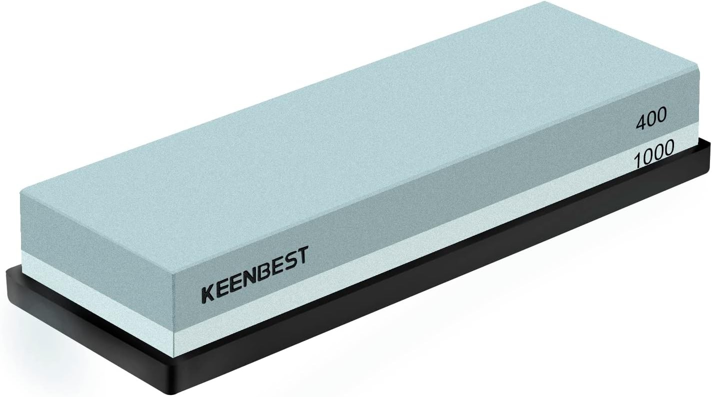 Premium Whetstone Knife Sharpening Stone 2 Side Grit -FREE SHIPPING