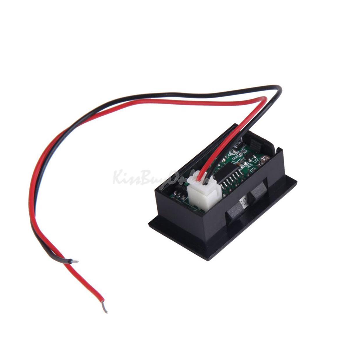 GREEN volt meter