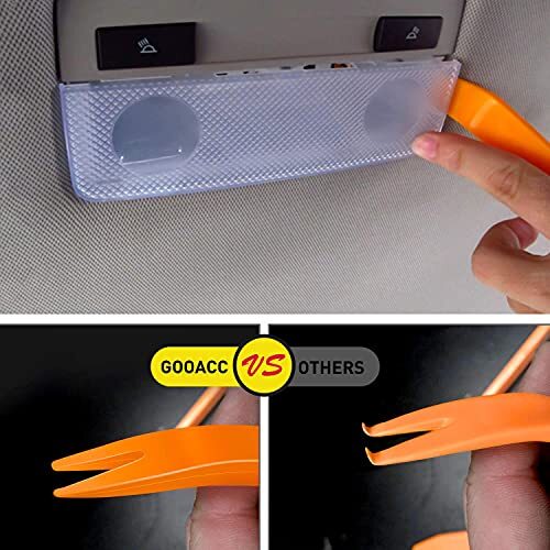 GOOACC - GRC-33 240PCS Bumper Retainer Clips Car Plastic Rivets Fasteners Push