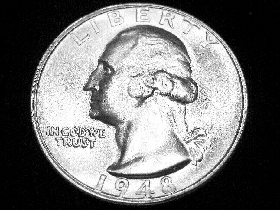1948-S Washington Quarter --- Gem Uncirculated
