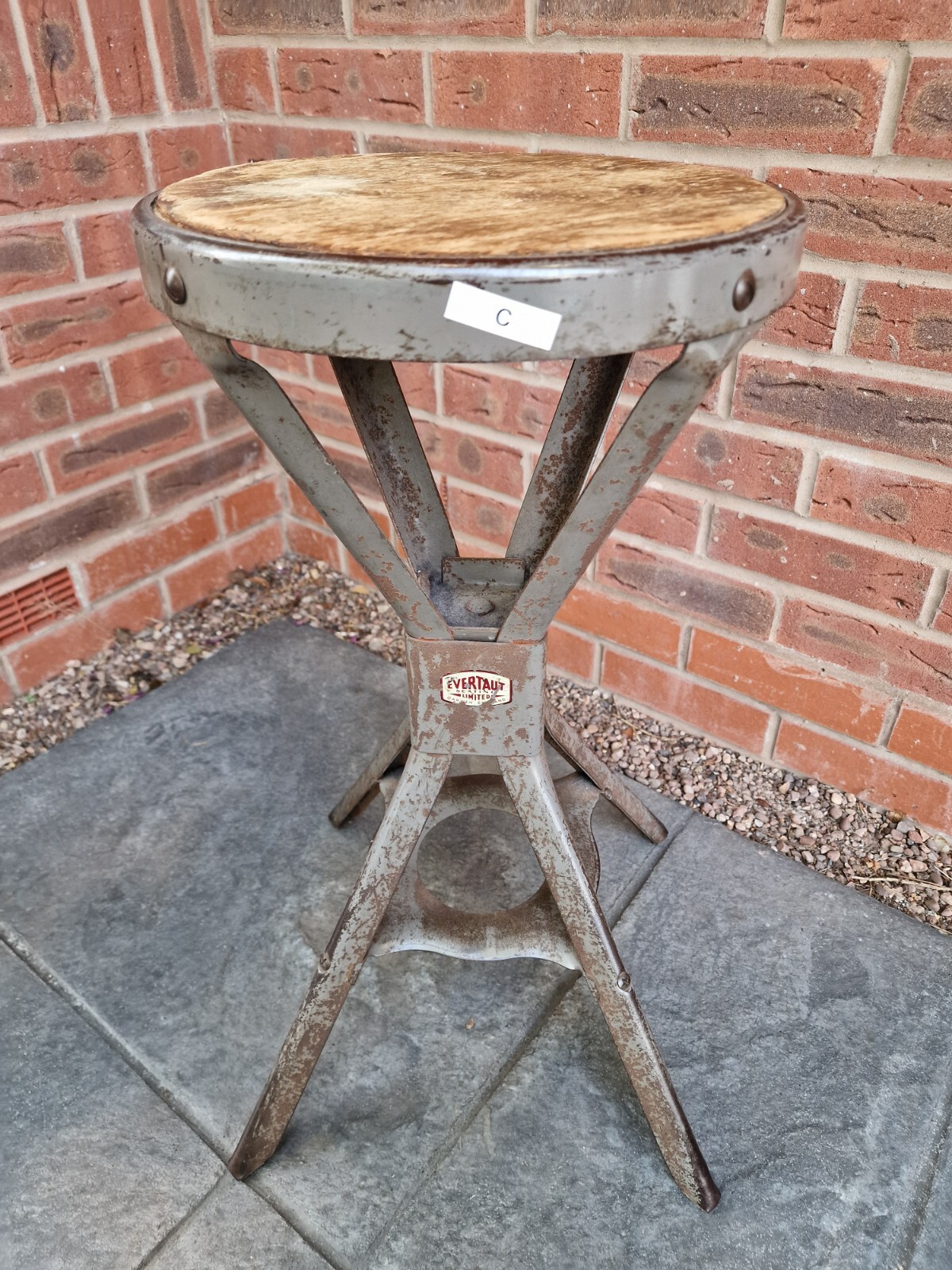 Vintage Industrial Evertaut (Bar) Stools, several available (see photos)