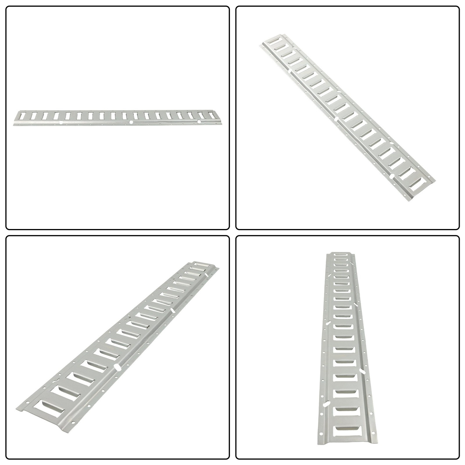 Universal 24 Pack 3' E Track Tie Down Rail System New For Trucks Trailers