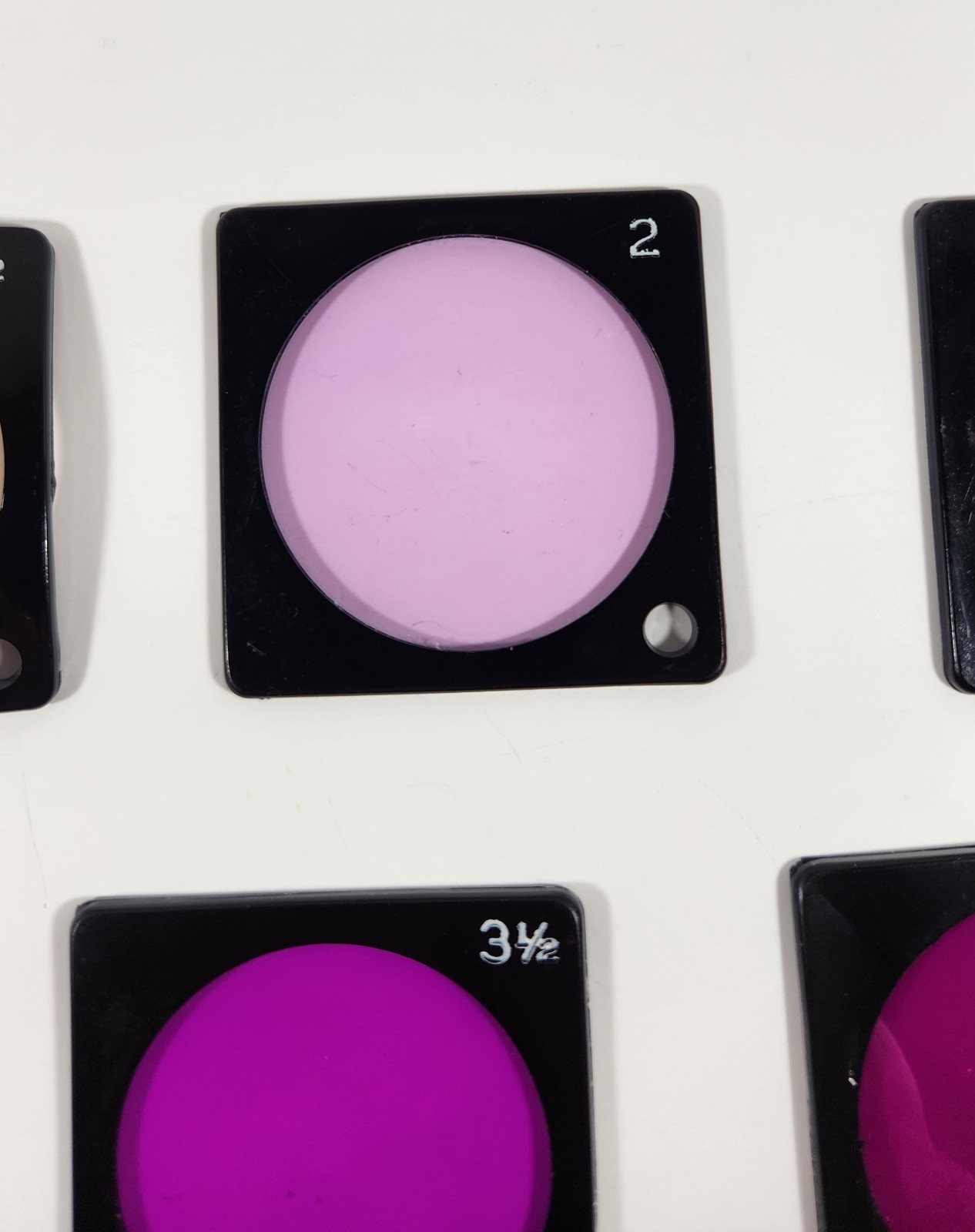 LOT OF 7 FILTER ILLUMINATOR OPTICS