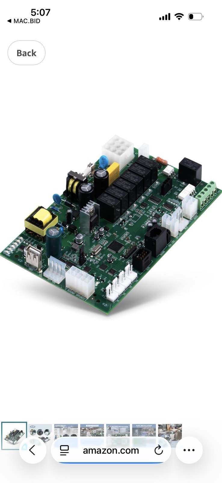 Control Board For Manitowoc Ice Machine 000008309 Id,ib,I,ir,iy,sy Series